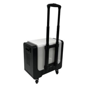 Quality Portable Energy Storage 2KW Battery Trolley Box 25.6V 90Ah 32140 wholesale
