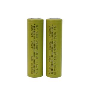 Quality EN62133 18650 3.6V 2200mAh Rechargeable Solar Battery For Led Flashlight wholesale