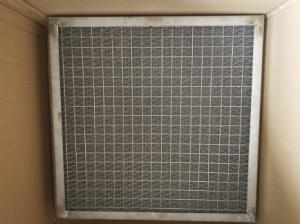Quality 70C 40MM2 Plate Furnace Air Conditioner Filter Metal Frame With Shell wholesale