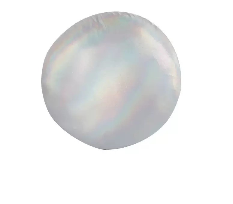 DIY Colorful Round Sublimation Glittery Personalized Pillow Case