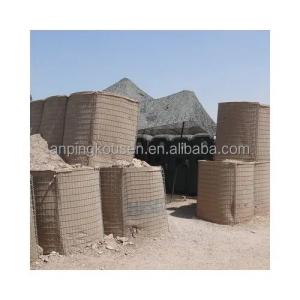 Quality Defense Bastion Sandbag Gabion for Heavy Duty Retaining Wall and Bunker Protection wholesale