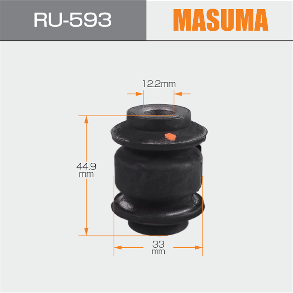Steering Arm Mounting Bush 48632-35070 for NISSAN ALMERA N16E.Turbo by MASUMA Year 1997-