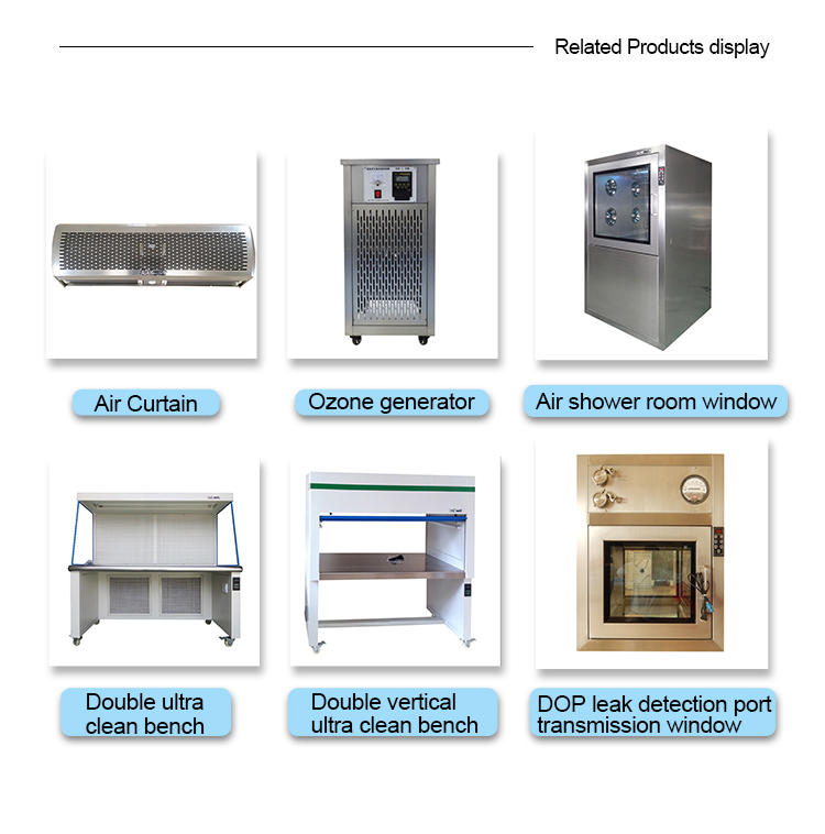 Stainless Steel 1200kg Portable Air Shower Room 2.2kw