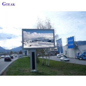 Quality High Brightness Outdoor Advertising Video Screen with 320*160mm Module Size and Waterproof Design wholesale
