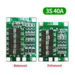 3S 4S 25A 40A 60A BMS Battery Protection Board Li Ion Battery Charging Board