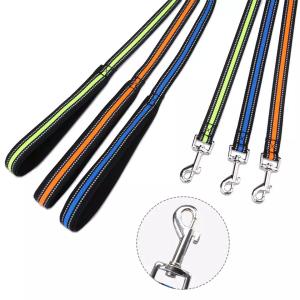 Quality Durable Dog Collar Leash Set Personalized Dog Collar With Reflective Strip wholesale