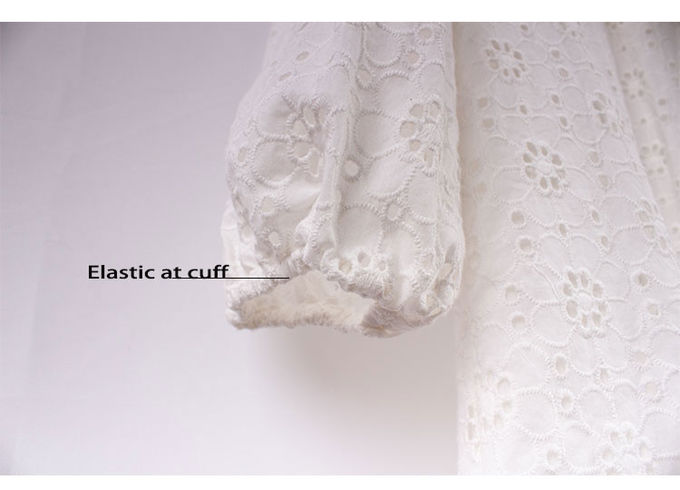 Breathable Heavy embroidery 70 Organic Cotton Dress