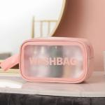 Portable Waterproof Travel Makeup PVC Toiletry Bag For Summer Beach