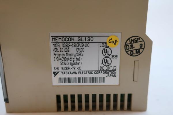 Cheap Yaskawa DDSCR-130COU54100 Program Memory Module 32KW CPU30 for sale