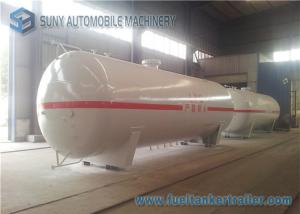 Quality Round / Ellipse Safety LPG Tank Trailer , 50000 Liters LPG Propane Gas Storage Tank wholesale