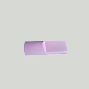 Quality Pink alumina ceramic nozzle duckbill shaped processing parts wholesale