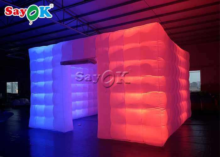 Huge Advertising And Wedding Inflatable White Cube Party Tent