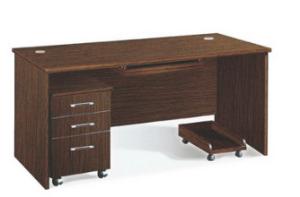 Quality modern wood office staff PC desk furniture in warehouse Foshan furniture wholesale