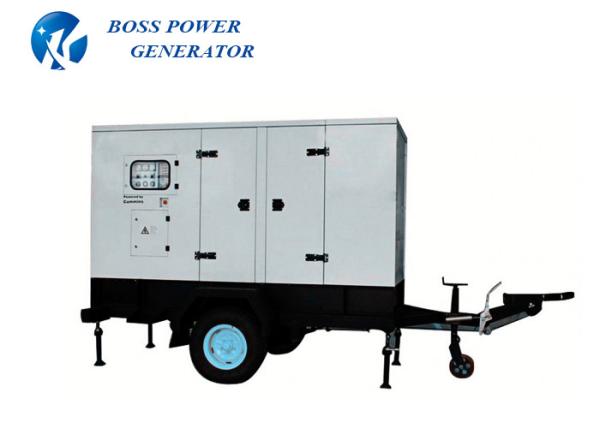 High Flexibility Commercial Trailer Diesel Generator Weather Conditions