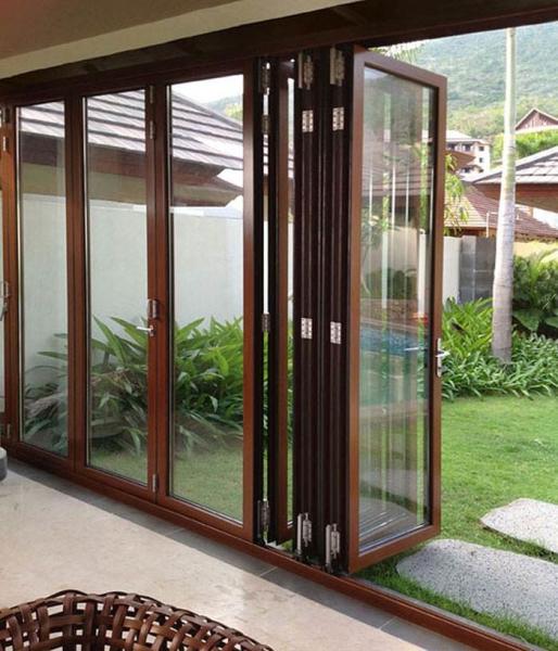 Cheap Anti Rusting Aluminum Frame Glass Door Waterproof With ISO9001 Certification for sale