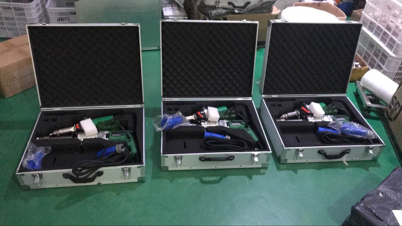 Handheld Plastic 8mm Extrusion Welding Gun For Pp Hdpe Ldpe