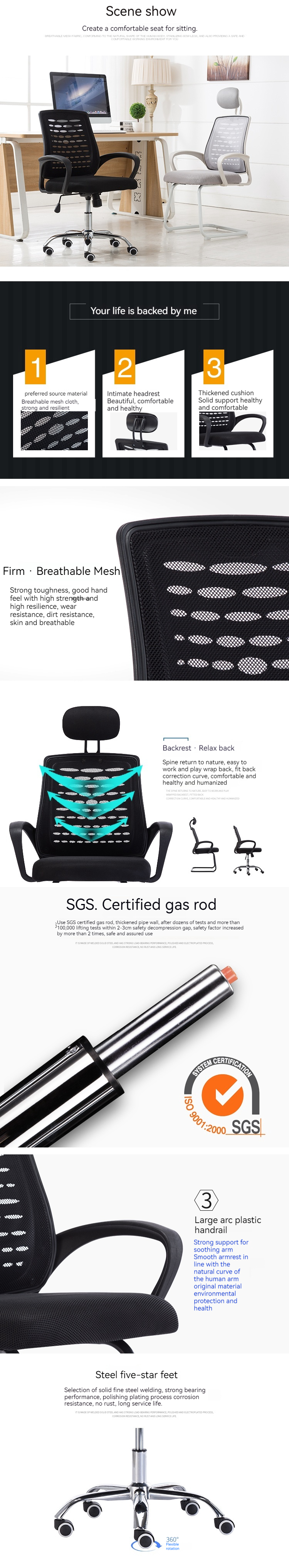 Upgrade Your Office with Our Mesh PC Chair One-Stop Shopping Made Easy