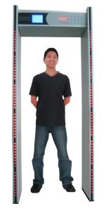 Quality LCD 6 zones walk through metal detectors wholesale