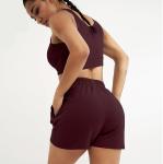 Solid Womens Loungewear Set 2 Piece Tracksuit Short Set