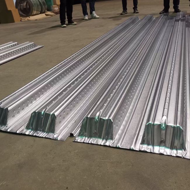 Floor Decking Roll Forming Machine Wall Panel Metal Sheet Machine For Colored Glazed Steel