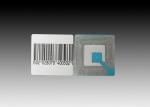 Printable Alarming RF Security Labels Retail Stores , Aluminum Anti Theft Labels
