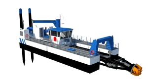 Quality Sand Filling Hydraulic Cutter Suction Dredger Small Sand Dredging Machine wholesale
