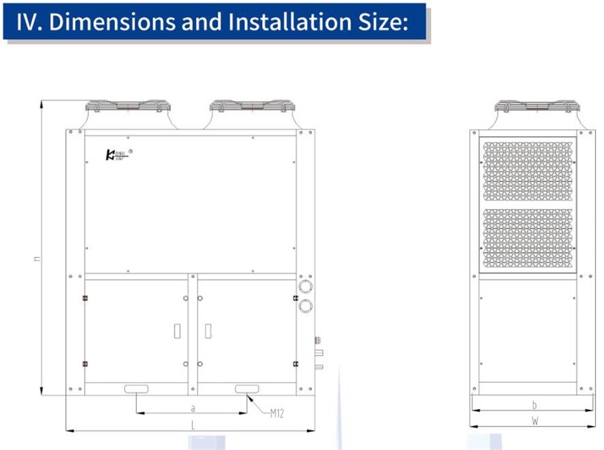 Commercial Refrigeration Part Box Type Cooler Condensing Cold Room