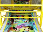 Mickey Mouse Pop A Shot Machine , Street Electronic Basketball Throwing Machine
