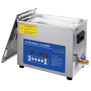 Quality 10L Industrial Ultrasonic Cleaner 240W Power Heater Timer Digital Control Stainless Steel For Motorcycle Parts Tools Chains wholesale