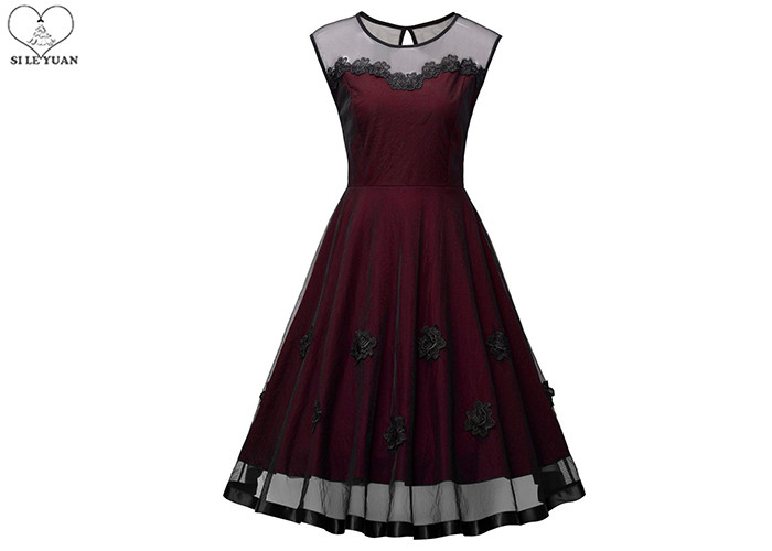 Short Navy Blue Bridesmaid Dresses Satin Lace Flower Two Layers Transparent Tulle
