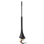 Roof Top Shark Fin Indoor Amplified Antenna , Combined Digital Radio Antenna