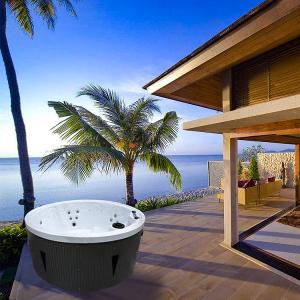 Quality Round Hotel Whirlpool Massage Bathtub Hot Spring Spa Outdoor Hot Tubs wholesale