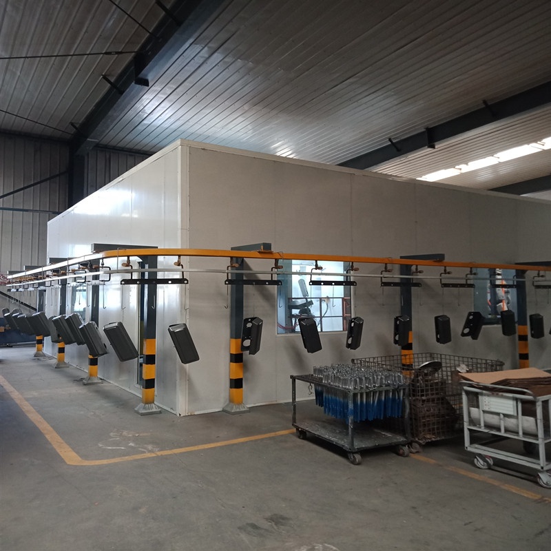 Enamel Spray Coating Gun Powder Coating Production Line 40KW