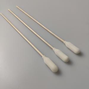 Quality Medical 150mm 6 Inch Foam Covered Wooden Cotton Swab wholesale