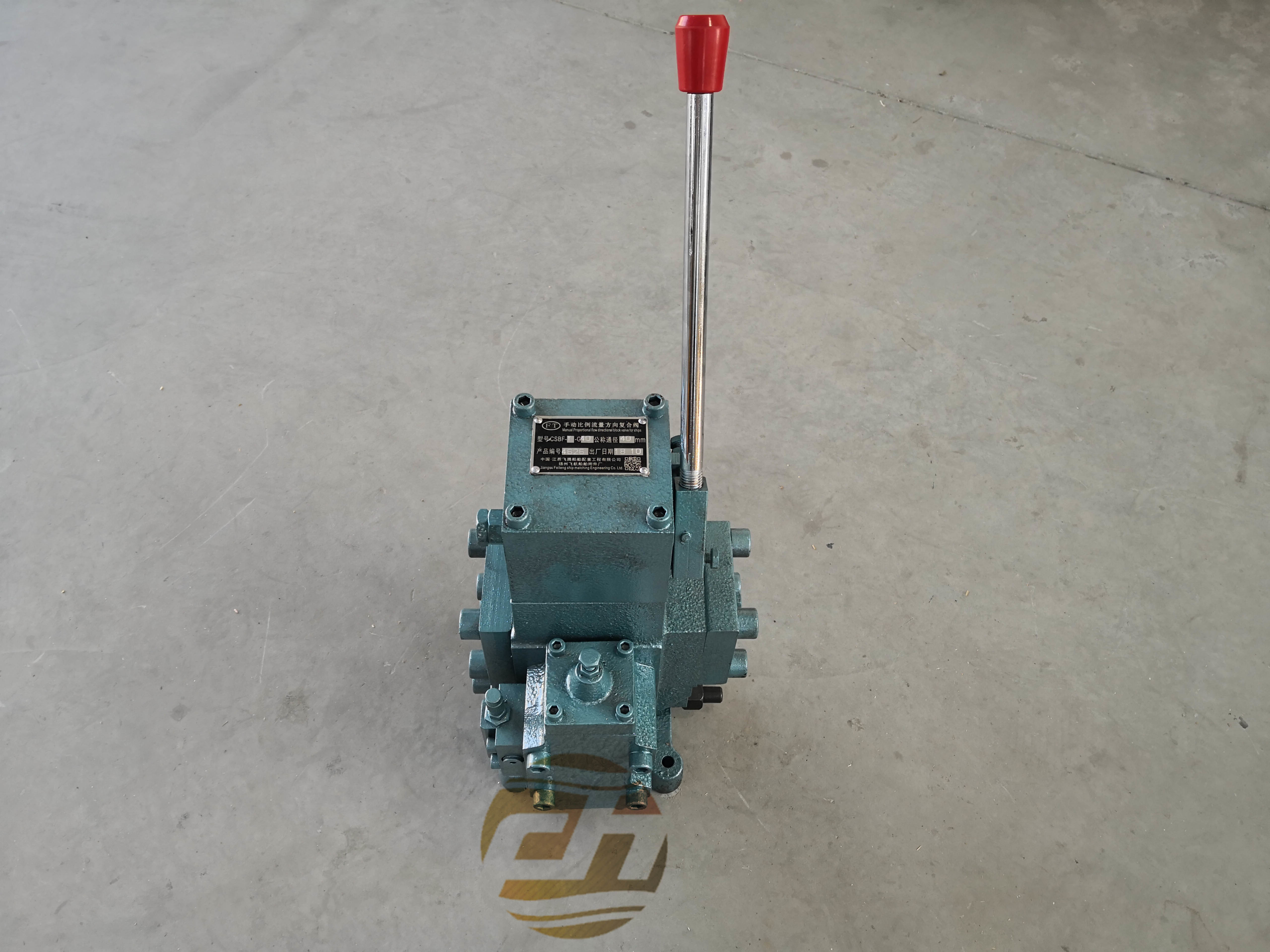 PC CONTROL VALVES FOR SERIES HYDRAULIC CIRCUITS CONTROL VALVE WINDLASS TYPE CSBF-G40