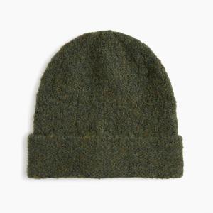 Quality WOMEN'S 65/15/12/7/1 ACRYLIC/WOOL/POLYAMIDE/ALPACA/ELASTANE KNITTED BEANIE HAT wholesale