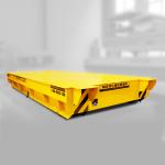 10T Industry Transfer Cart / Motorized Rail Cart Cross For Bay Transport