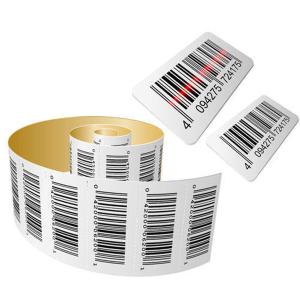 Quality Polyester Clothing Barcode Labels Stickers Waterproof for Beverage wholesale