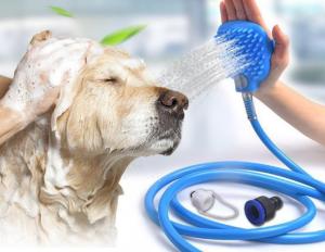 Quality MultiFunction Pet Bath Shower Head Dogs Water Sprayer Brush wholesale