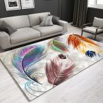 Modern Simplicity Machine Washable Living Room Rugs Nordic Scandinavian Style