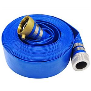 Quality 4 inch pvc layflat irrigation discharge hose wholesale