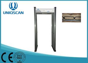 Quality Door Frame Walk Through Metal Detector 6 Zones For Public Security Inspection wholesale