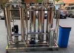 SUS 304 Water Softener System , 1000LPH Automatic RO Water Treatment Machine