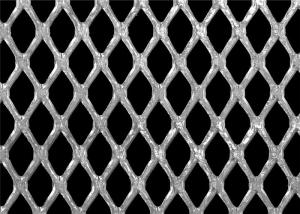 Aluminum And Carbon Steel Expanded Metal Mesh Sheet Light Duty For Mining