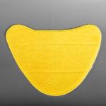 Yellow Green Chemical Free Washable Microfiber Mop Pad