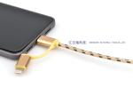 Matte Solid Cotton Braided Sleeving Cable Cover High Density For Phones