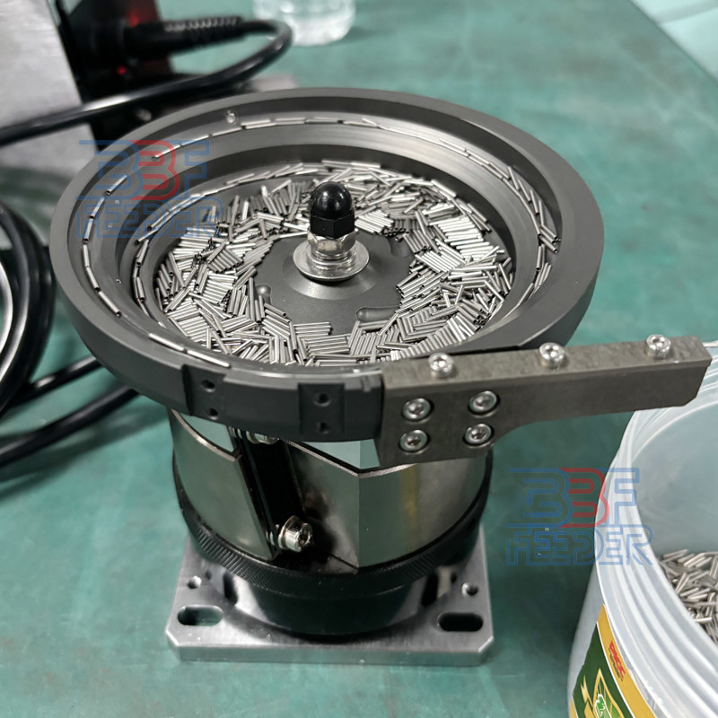 High Speed Vibratory Bowl Feeder Low Noise Small Micro Parts Vibrating Feeder Plate
