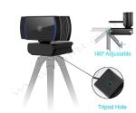 90° View 1080P Gaming Webcam Autofocus Full HD With Windows / Mac