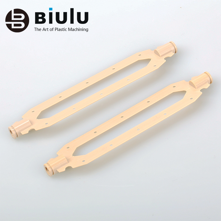 PA6 / PA66 PBI PCTFE Cnc Machining Service Turning Custom Plastic Components