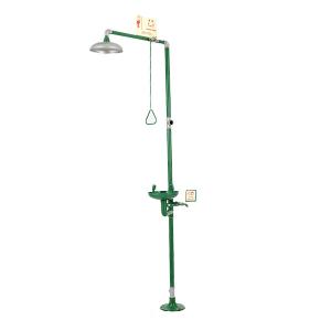 Quality Standard Version Emergency Shower Eyewash Station ABS Material Green Color wholesale